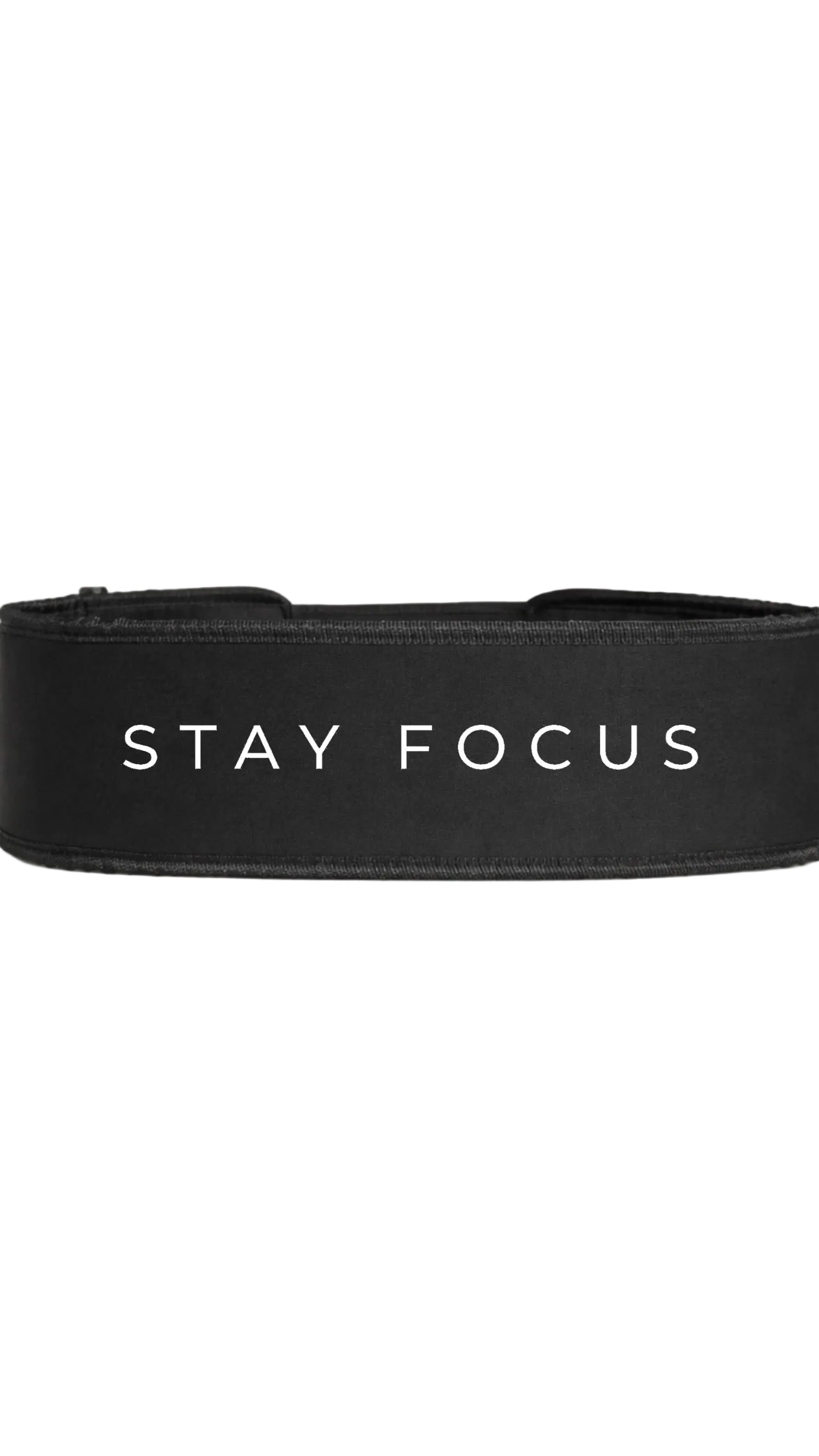 STAY FOCUS™ — VELCRO WEIGHTLIFTING BELT