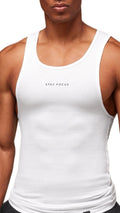 STAY FOCUS Ribbed Tank