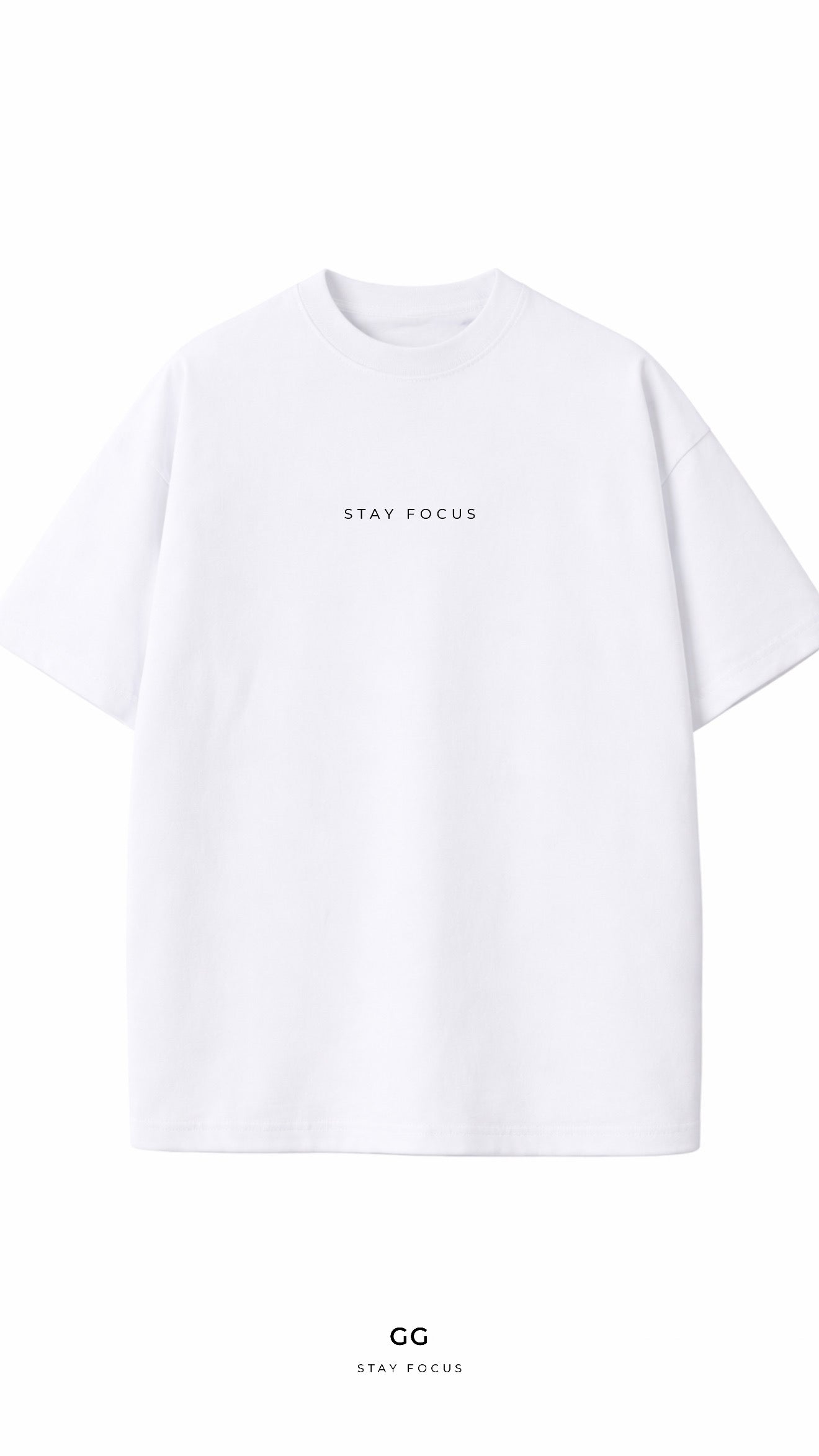 STAY FOCUS™ — POWER T-SHIRT OVER SIZE