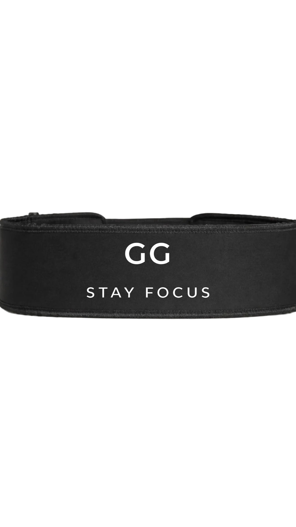 STAY FOCUS™ — VELCRO WEIGHTLIFTING BELT