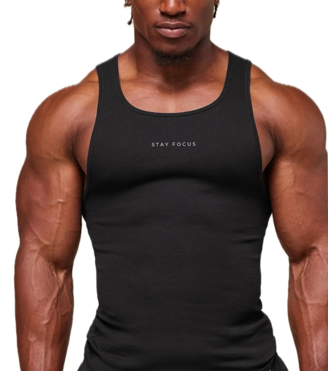 STAY FOCUS™ — RIBBED TANK