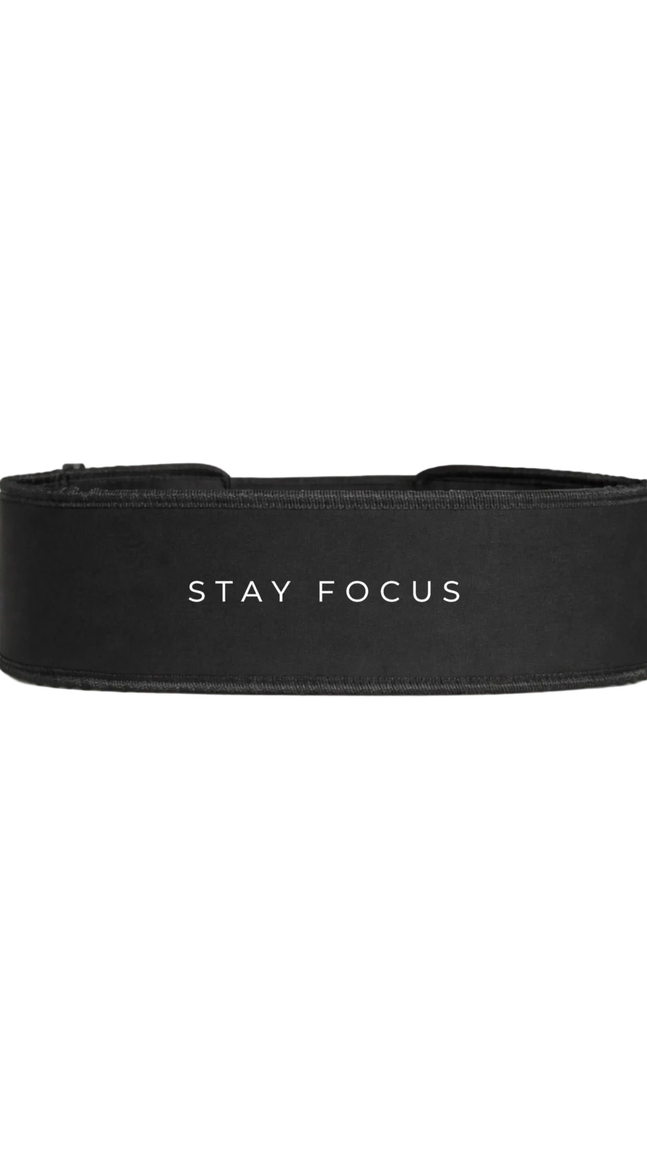 STAY FOCUS™ — VELCRO WEIGHTLIFTING BELT