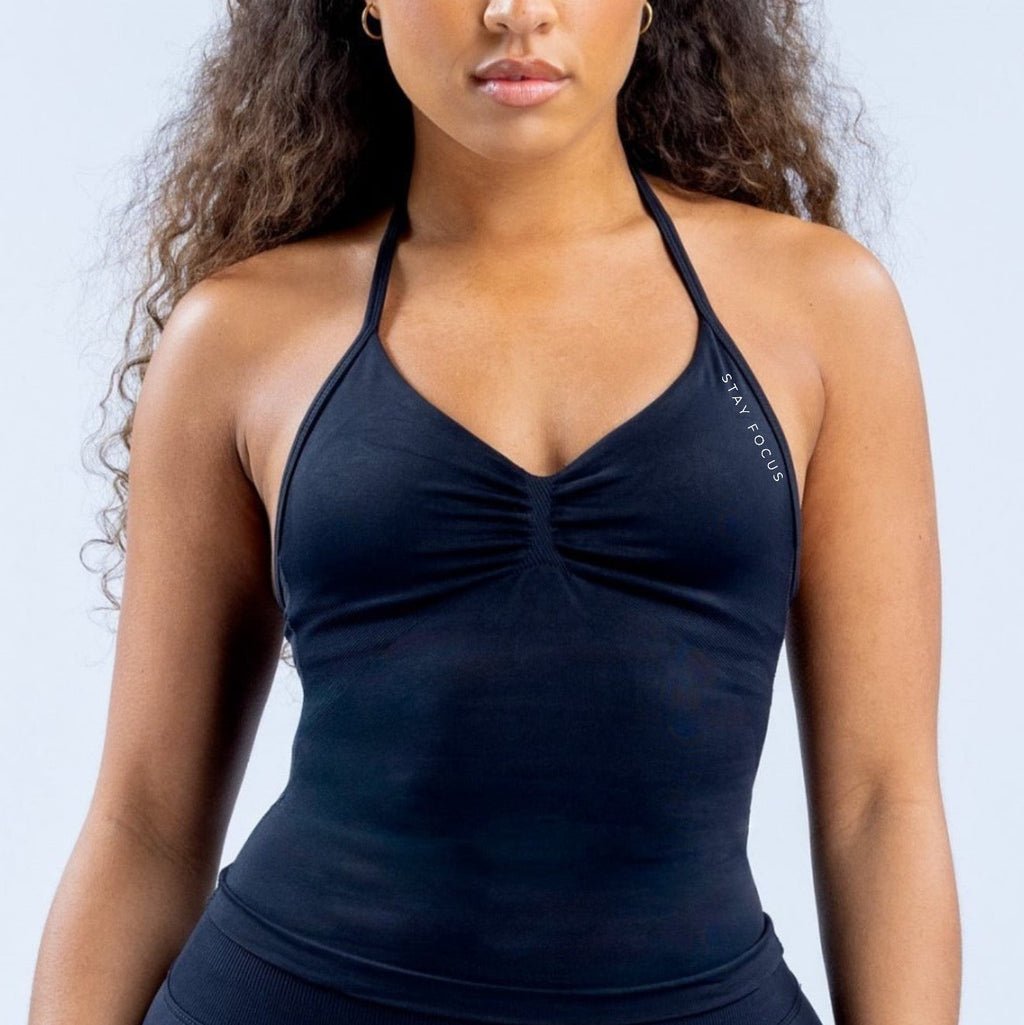 STAY FOCUS™ — DYNAMIC STRAPPY TOP