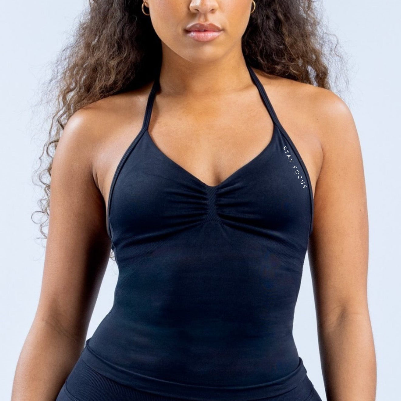 STAY FOCUS™ — DYNAMIC STRAPPY TOP